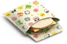 nuts Bienenwachs Sandwich & Snack Bag 2tlg. Kids