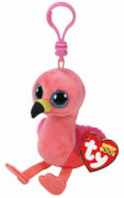 TY Key Clip Flamingo Gilda (Beenie Boo's), Plüsch, can 5x5x9 cm
