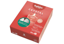 Teelichte "Crystal Lights" 24er Pack