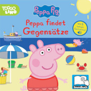 Peppa Pig - Peppa findet Gegensätze - Pappbilderbuch mit 6 integrierten Sounds - Soundbuch für Kinder ab 18 Monaten