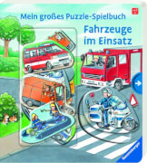 Ravensburger 43873 Puzzle-Spielbuch: Fahrzeuge im Einsatz