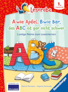 A wie Apfel, B wie Bär, das ABC ist gar nicht schwer - Lustige Reime zum Lesenlernen - Erstlesebuch - Kinderbuch ab 6