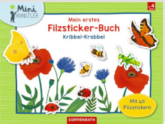 Mein erstes Filzsticker-Buch: Kribbel-Krabbel (Mini-Künstl.)