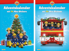 Carlsen Feuerwehrmann Sam: Minibuch-Adventskalender