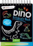 arsEdition, 133566, Dino-Kritzkratz-Buch. Ab 5 Jahre